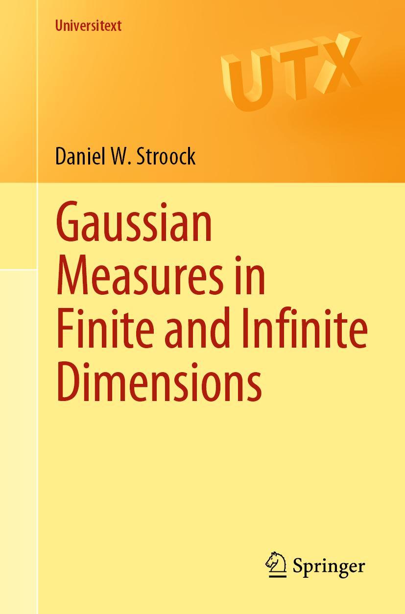 Vorderes Coverbild Gaussian Measures in Finite and Infinite Dimensions
