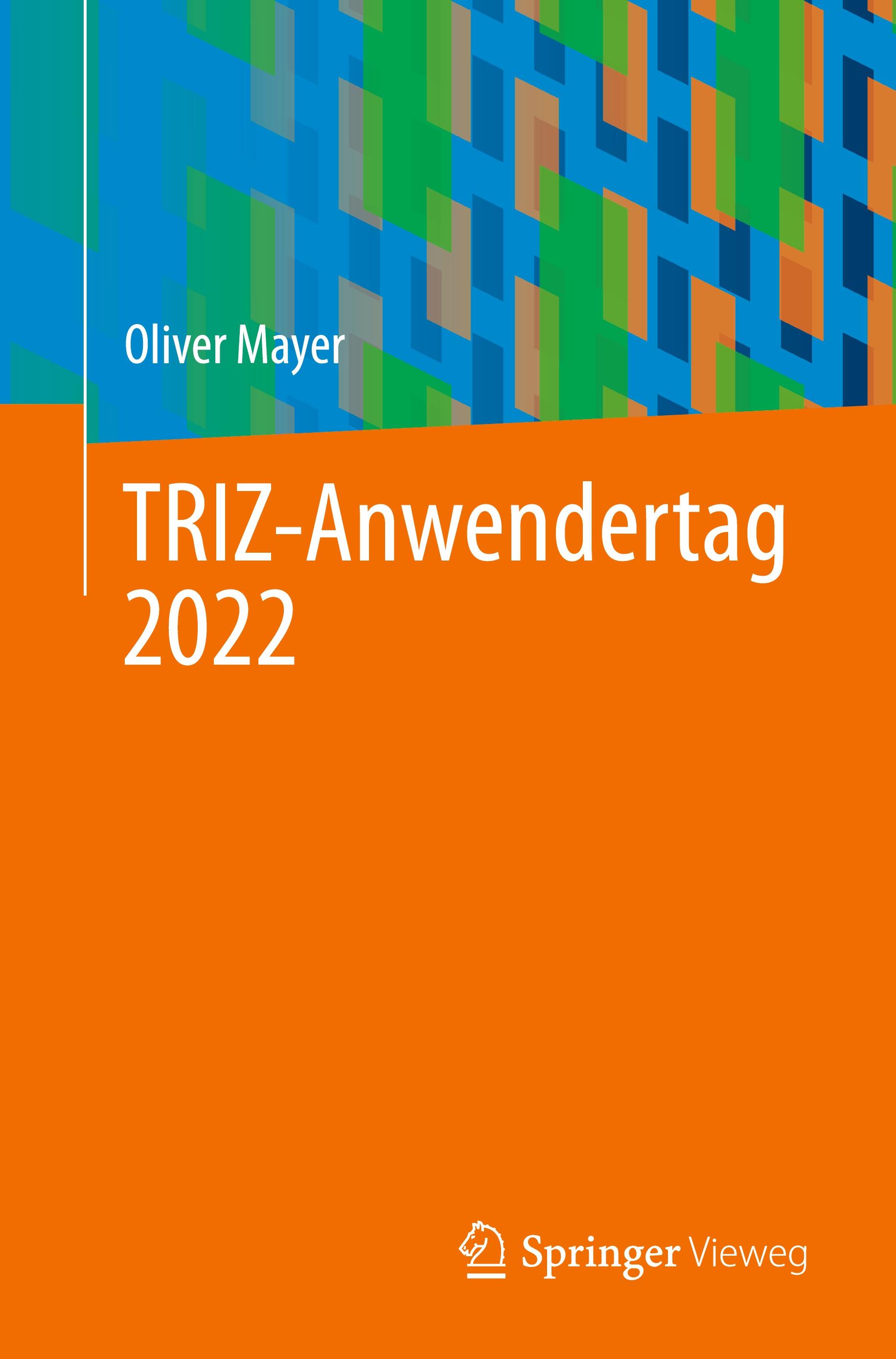 Vorderes Coverbild TRIZ-Anwendertag 2022