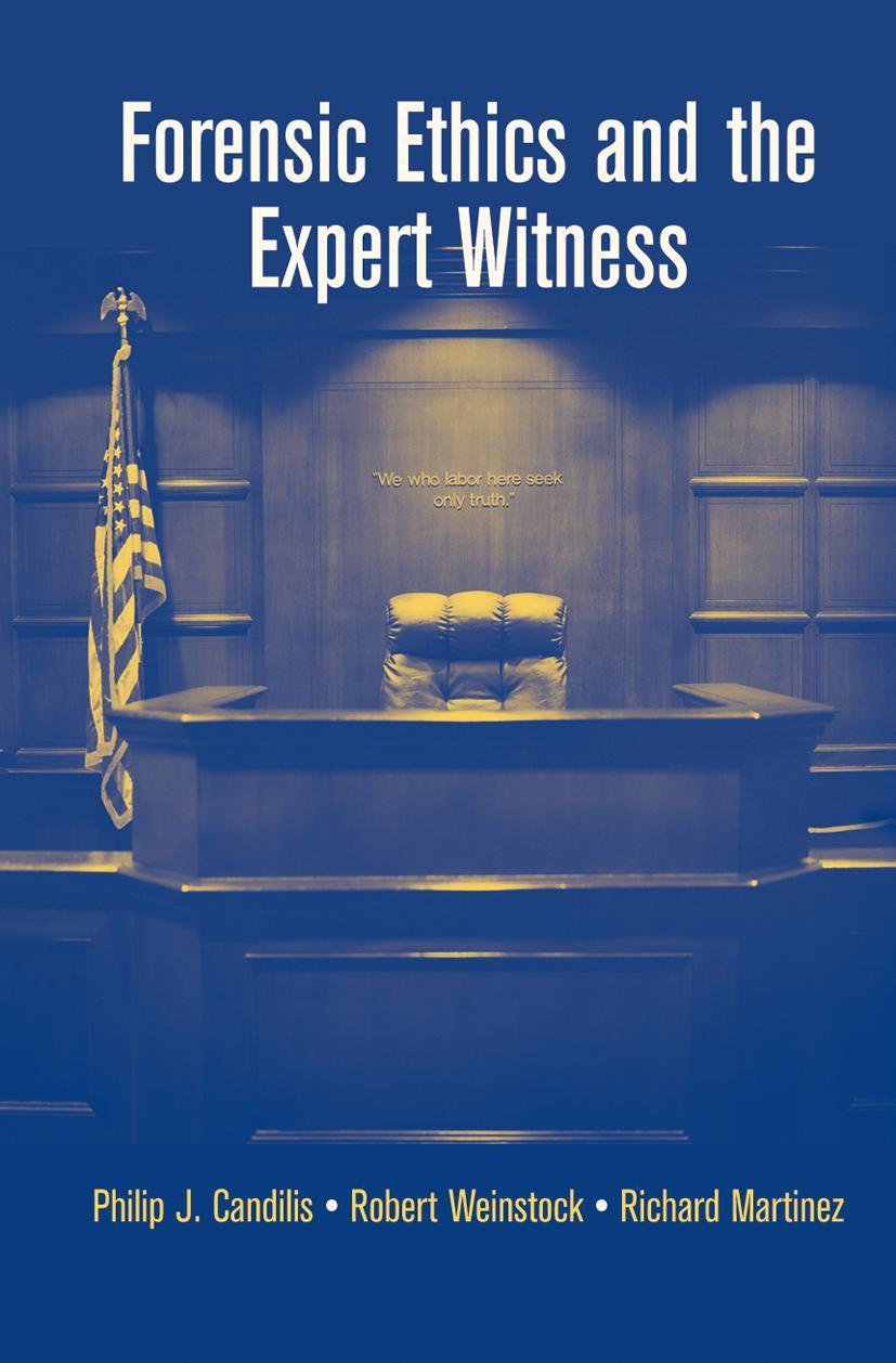 Vorderes Coverbild Forensic Ethics and the Expert Witness