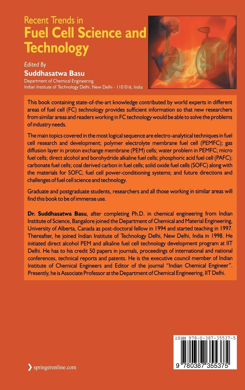 Rückseitencover Recent Trends in Fuel Cell Science and Technology