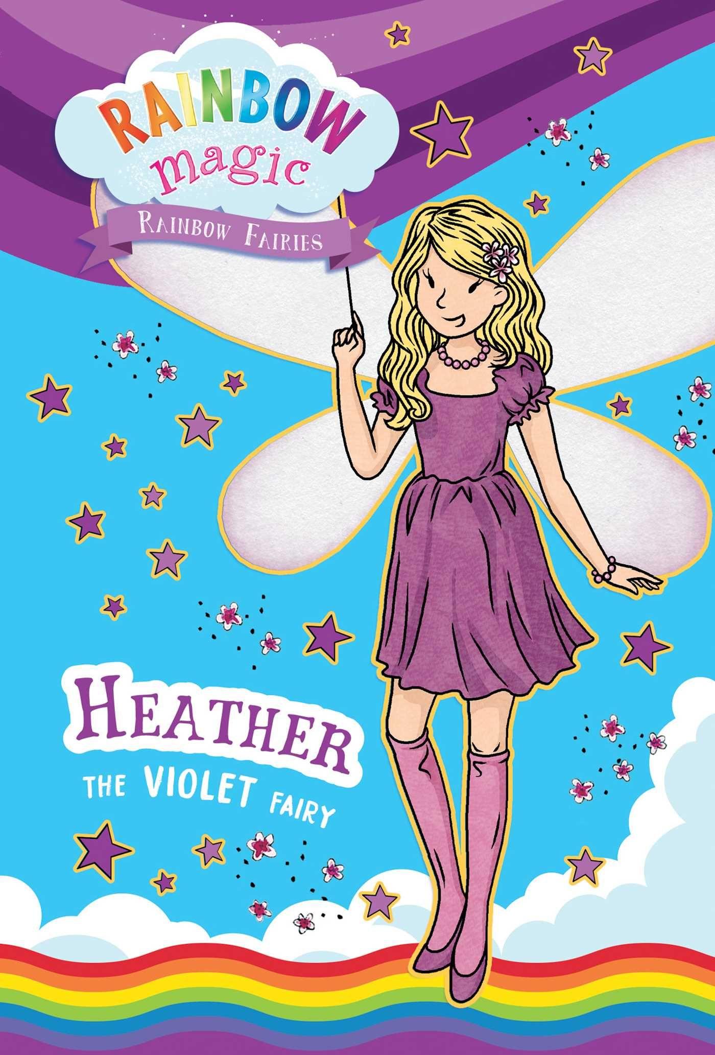 Vorderes Coverbild Rainbow Magic Rainbow Fairies Book #7: Heather the Violet Fairy