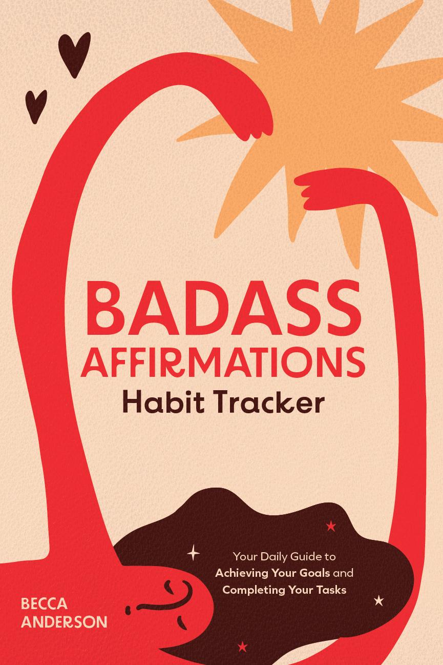 Beispielinhalt (Bild) Badass Affirmations Habit Tracker