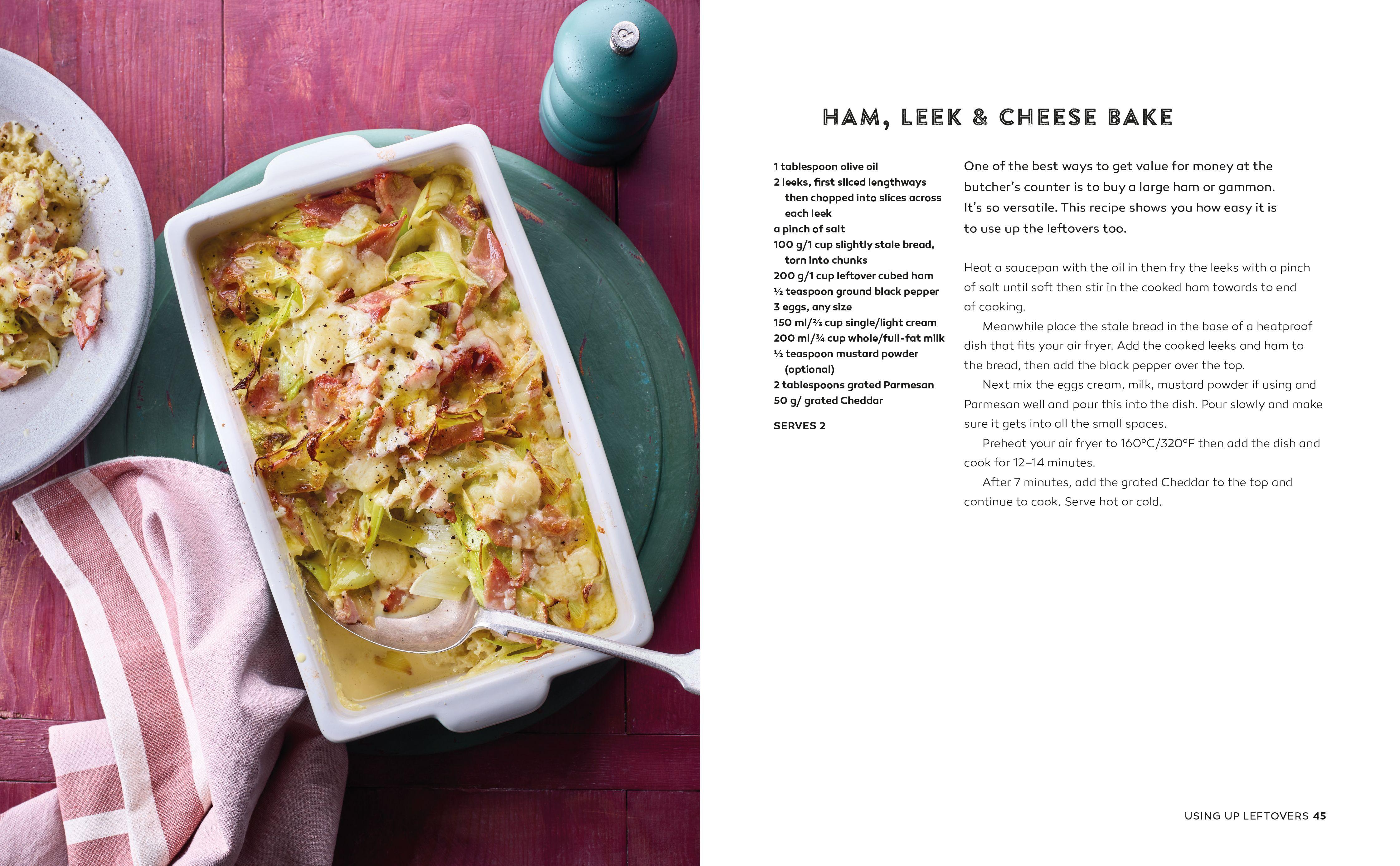 Beispielinhalt (Bild) Budget Air-Fryer Cookbook