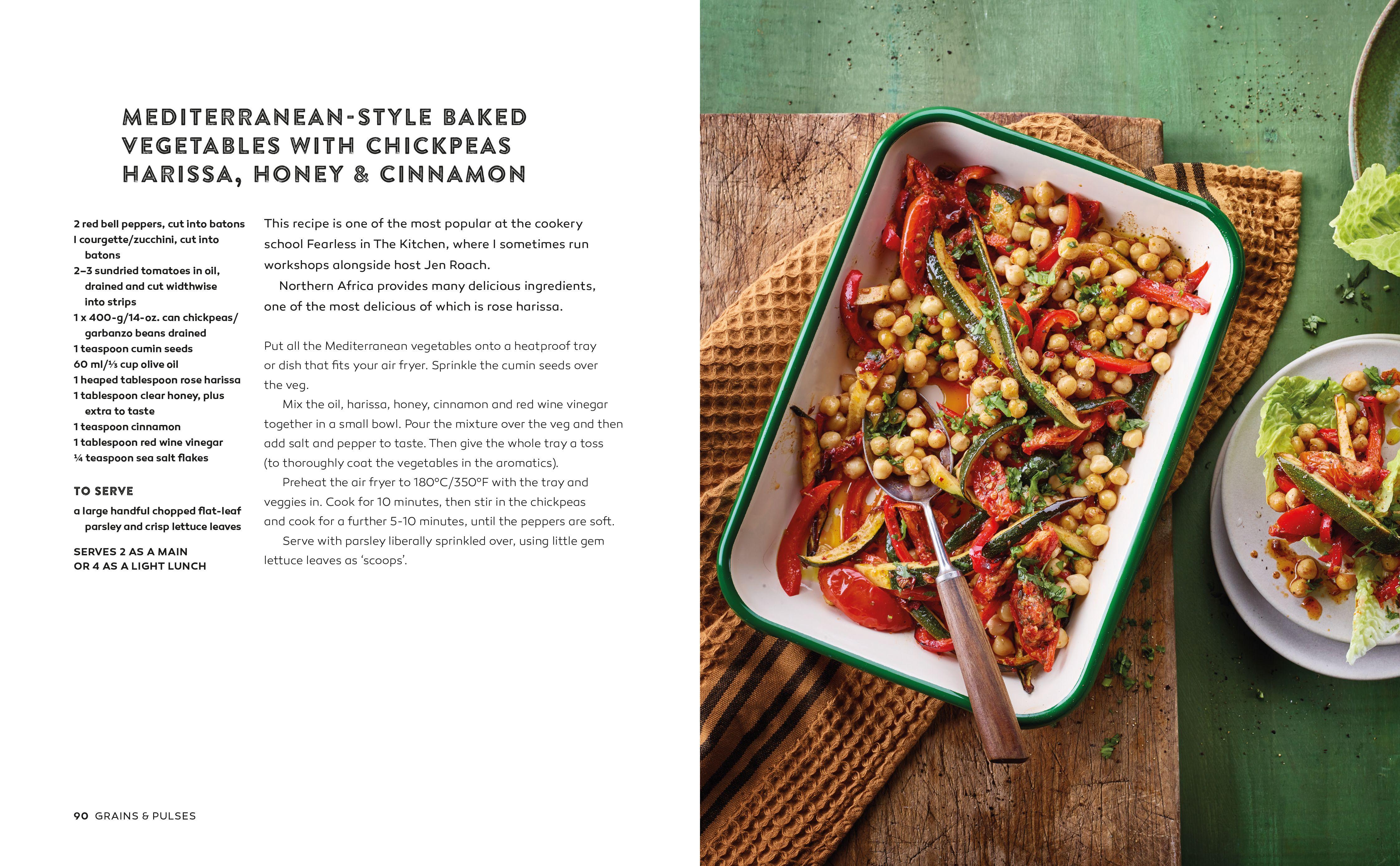 Beispielinhalt (Bild) Budget Air-Fryer Cookbook