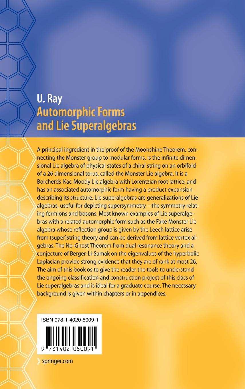 Rückseitencover Automorphic Forms and Lie Superalgebras