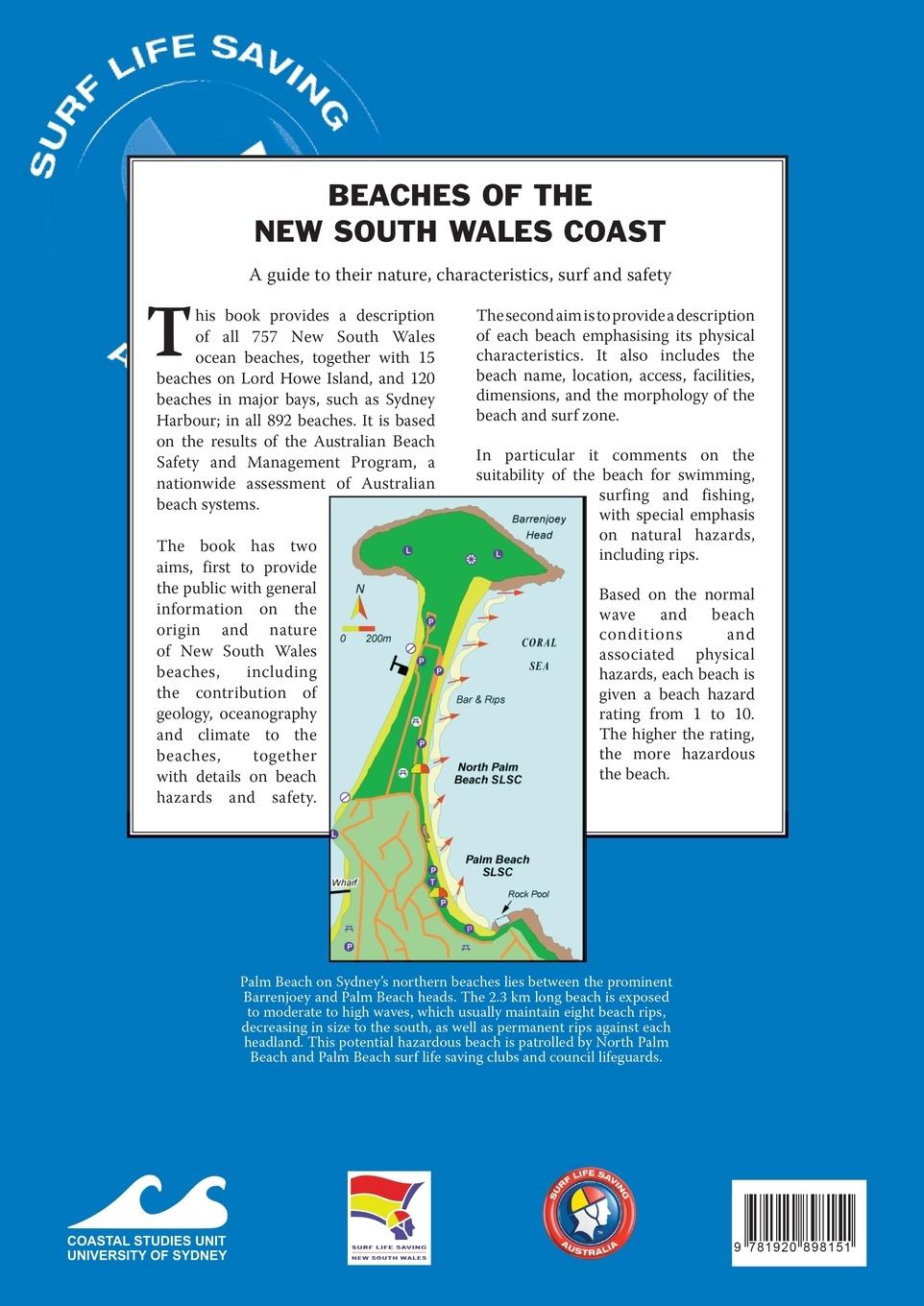 Rückseitencover Beaches of the New South Wales Coast