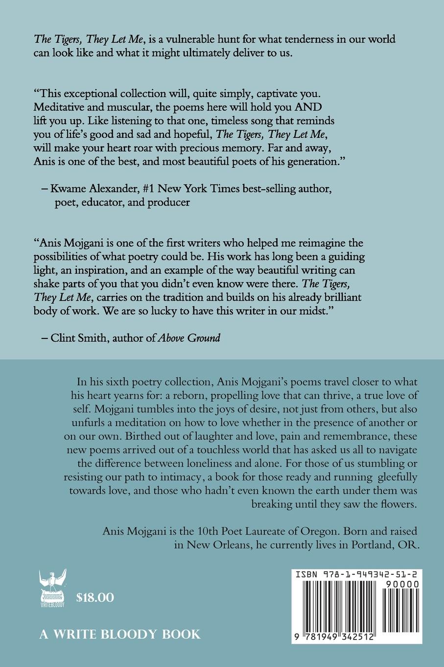 Rückseitencover The Tigers, They Let Me