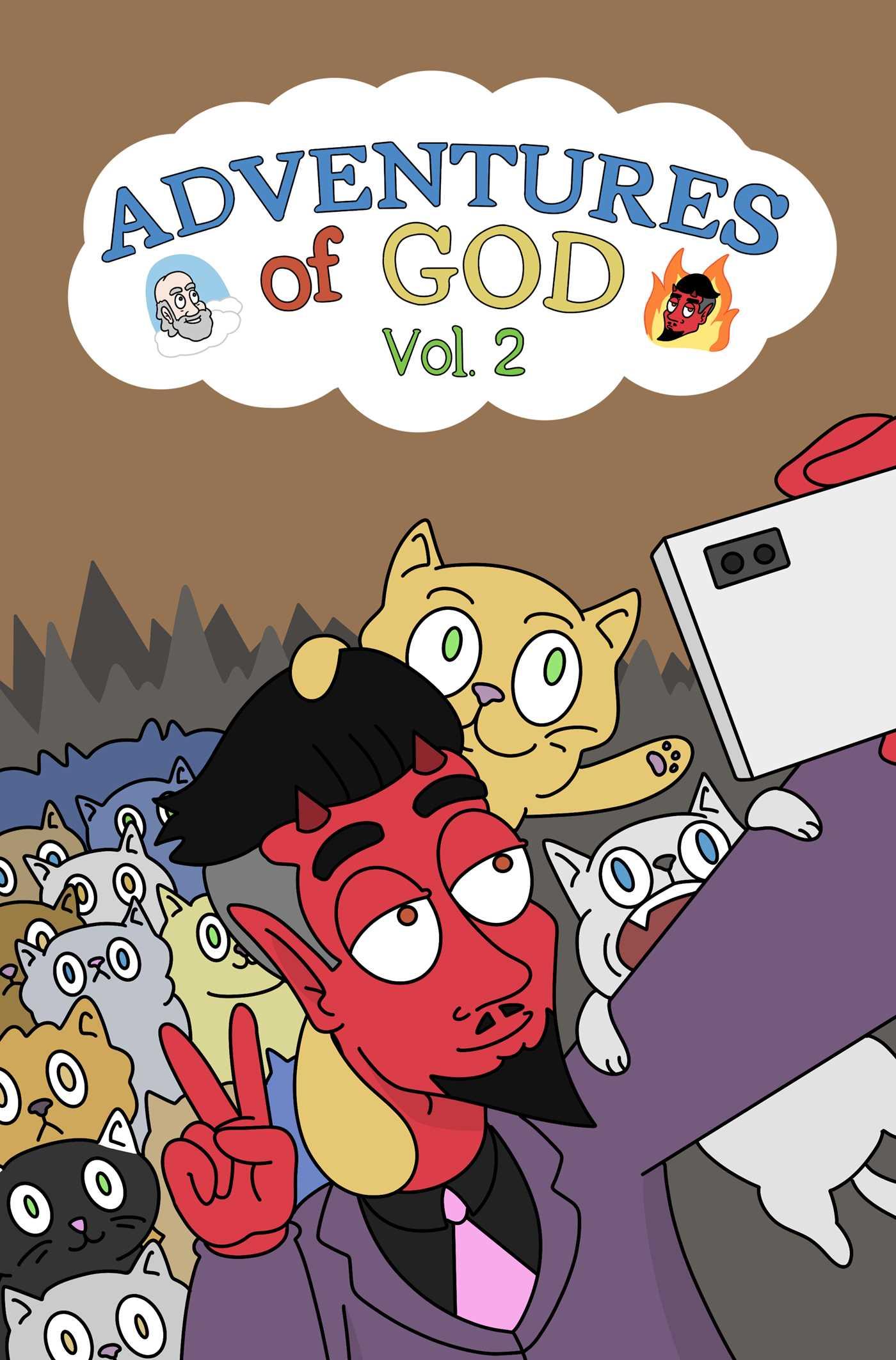 Vorderes Coverbild Adventures of God Volume 2