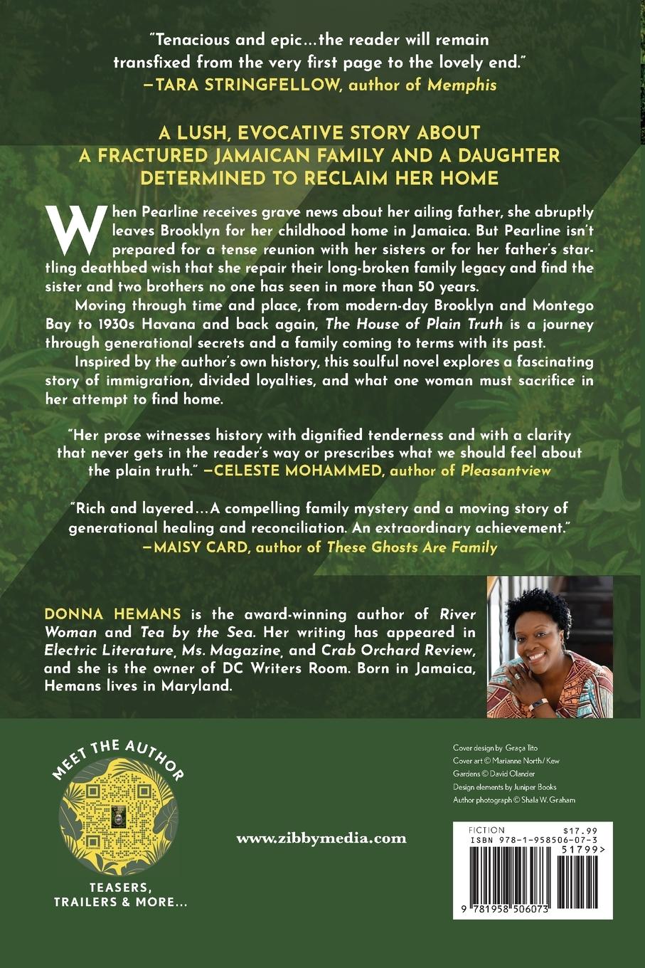 Rückseitencover The House of Plain Truth