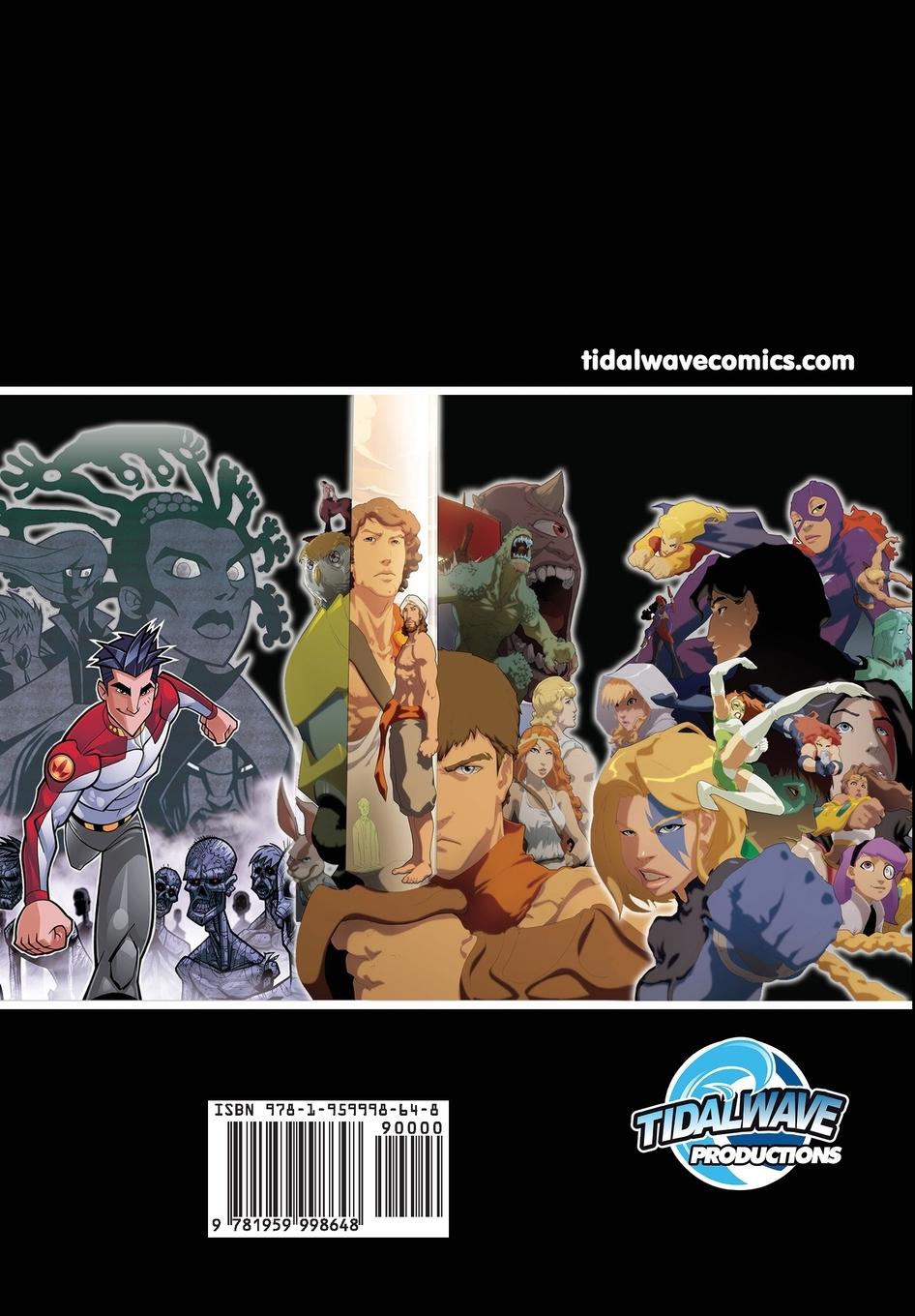 Rückseitencover TidalWave Comics Presents