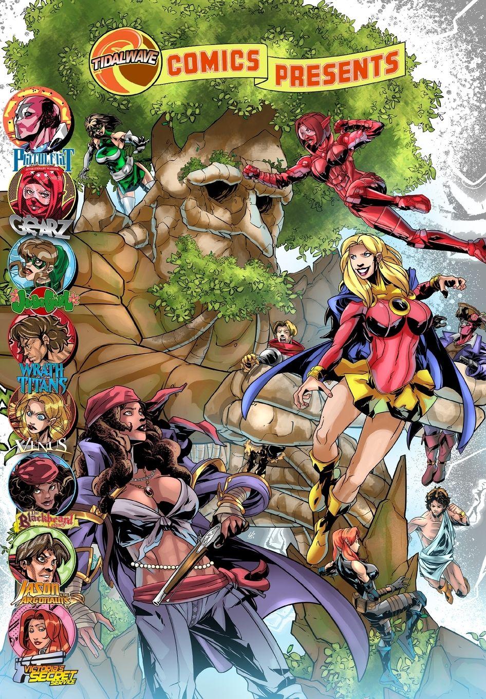 Vorderes Coverbild TidalWave Comics Presents