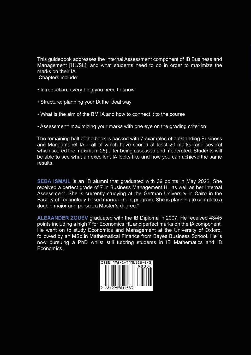 Rückseitencover IB Business Management