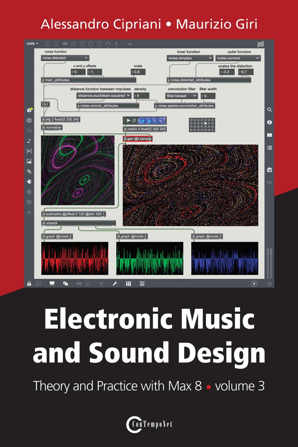 Vorderes Coverbild Electronic Music and Sound Design - Theory and Practice with Max 8 - volume 3