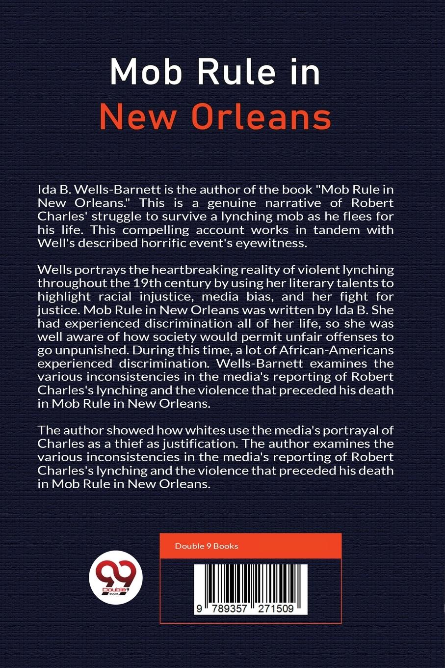 Rückseitencover Mob Rule in New Orleans