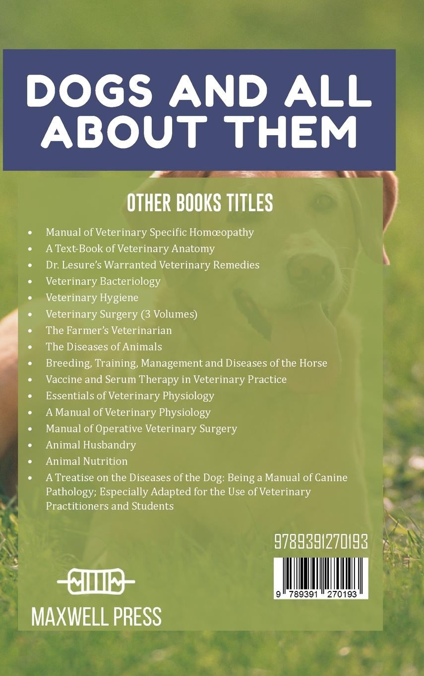 Rückseitencover Dogs and all about them