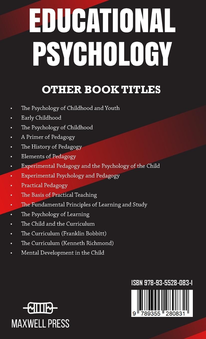 Rückseitencover Educational Psychology