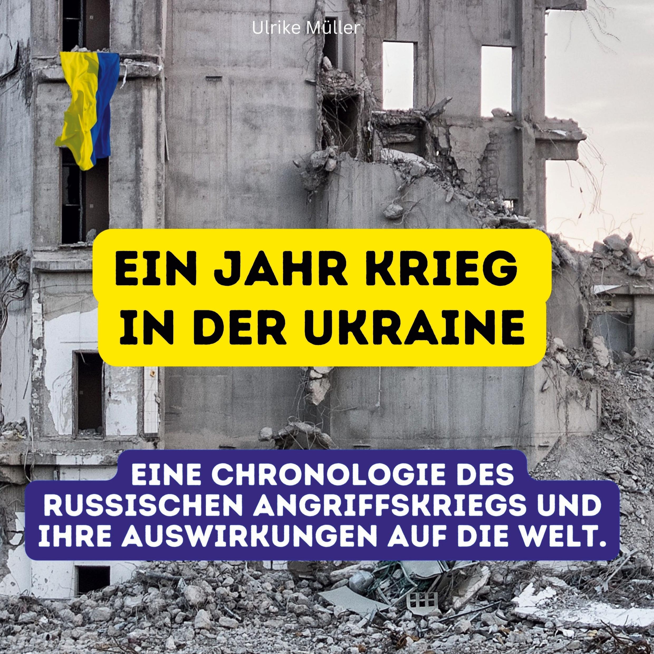 Vorderes Coverbild Ein Jahr Krieg in der Ukraine