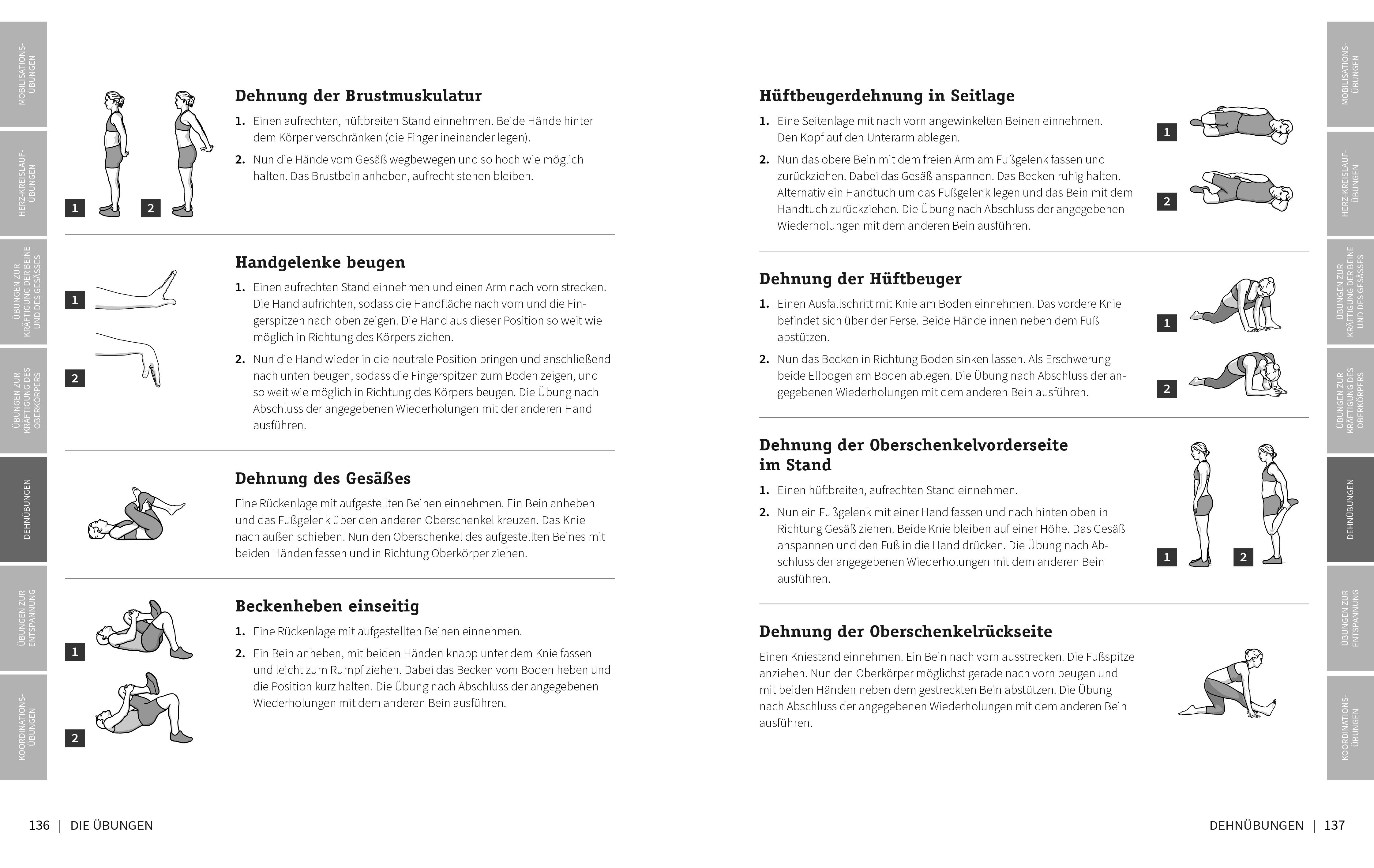 Beispielinhalt (Bild) 50 Workouts - Morgengymnastik