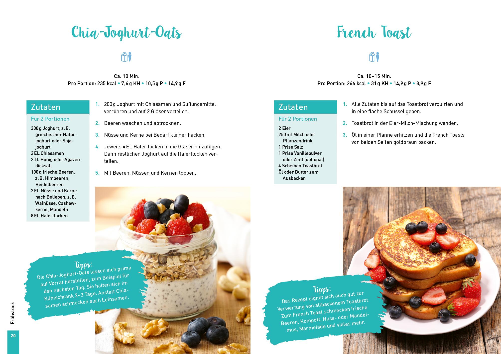 Beispielinhalt (Bild) Keine Lust zu kochen: Das Kochbuch