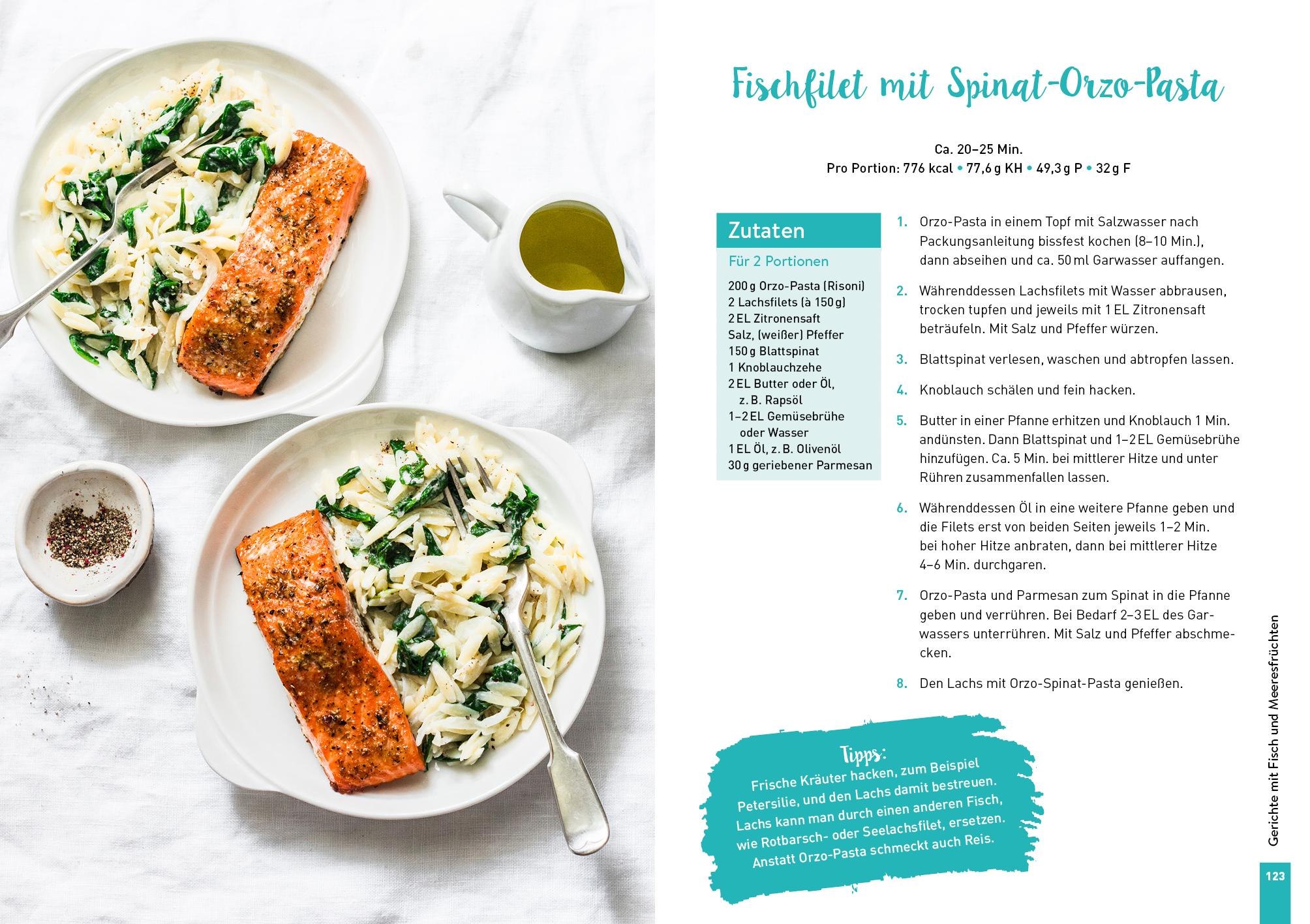 Beispielinhalt (Bild) Keine Lust zu kochen: Das Kochbuch