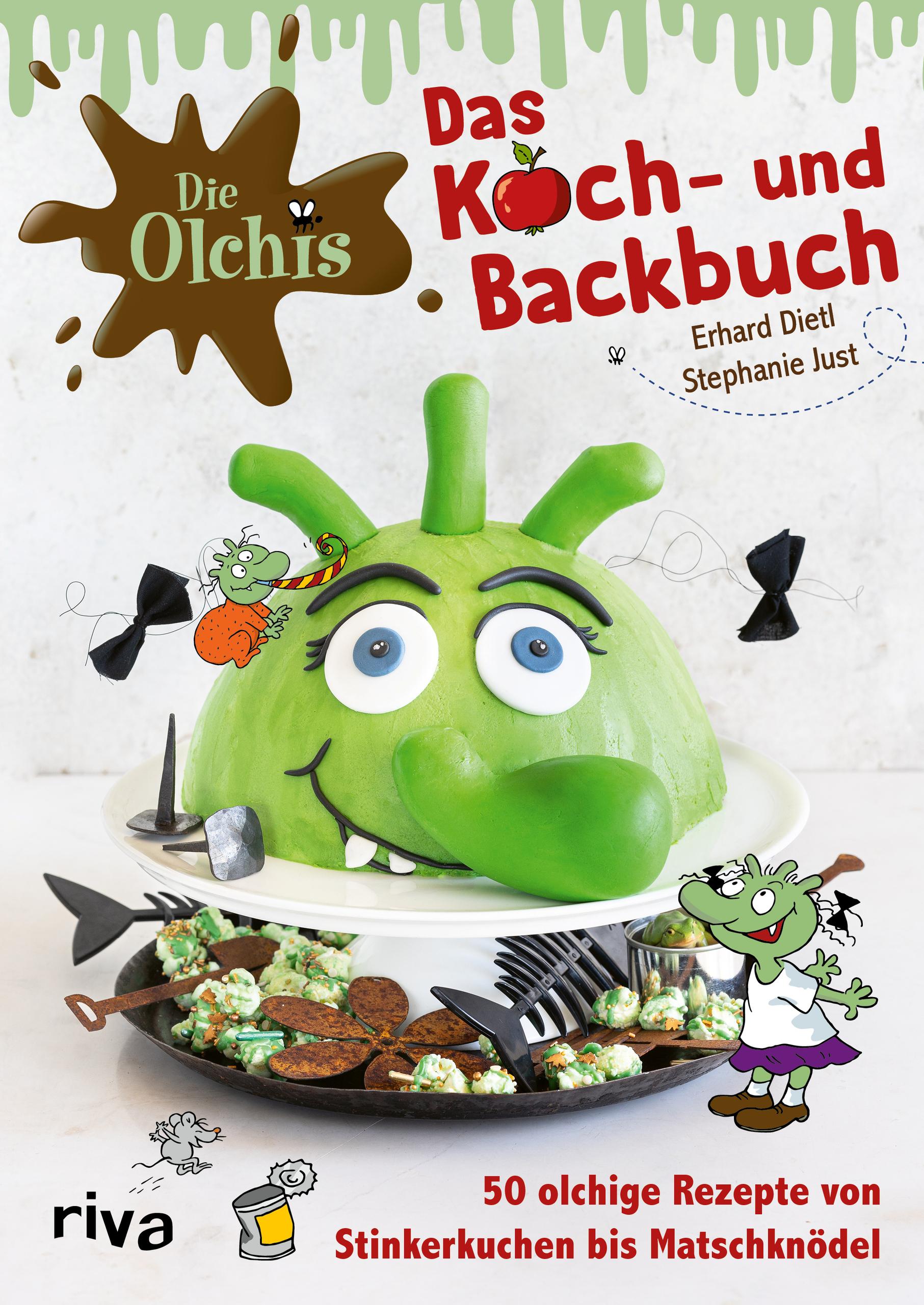 Vorderes Coverbild Die Olchis - Das Koch- und Backbuch
