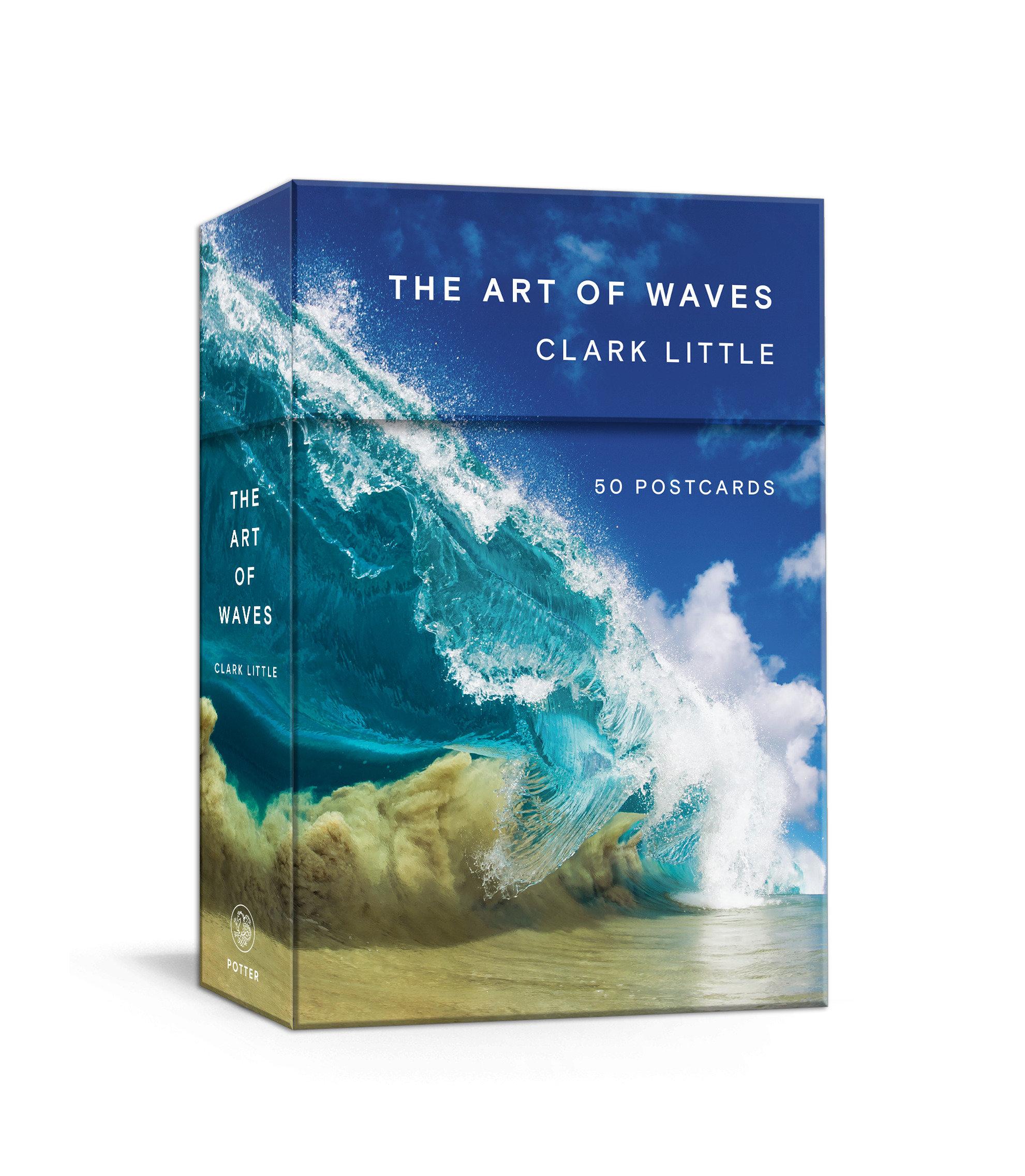 Vorderes Coverbild The Art of Waves Postcards