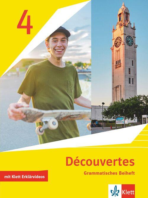 Vorderes Coverbild Découvertes 4. Grammatisches Beiheft . Ausgabe 1. oder 2. Fremdsprache