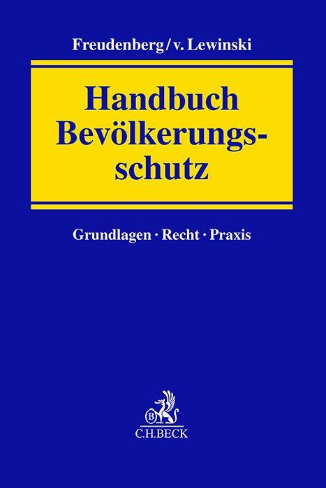 Vorderes Coverbild Handbuch Bevölkerungsschutz