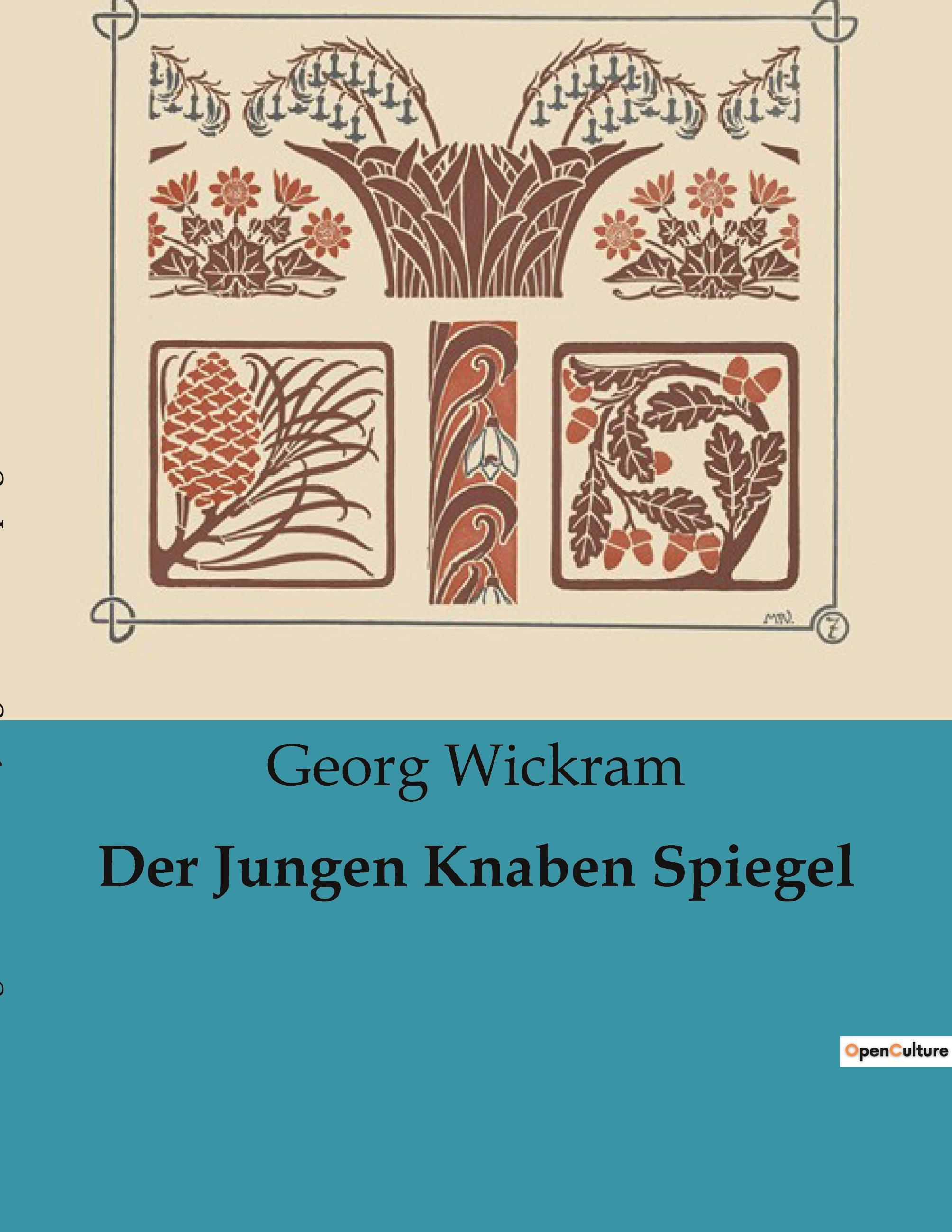 Vorderes Coverbild Der Jungen Knaben Spiegel