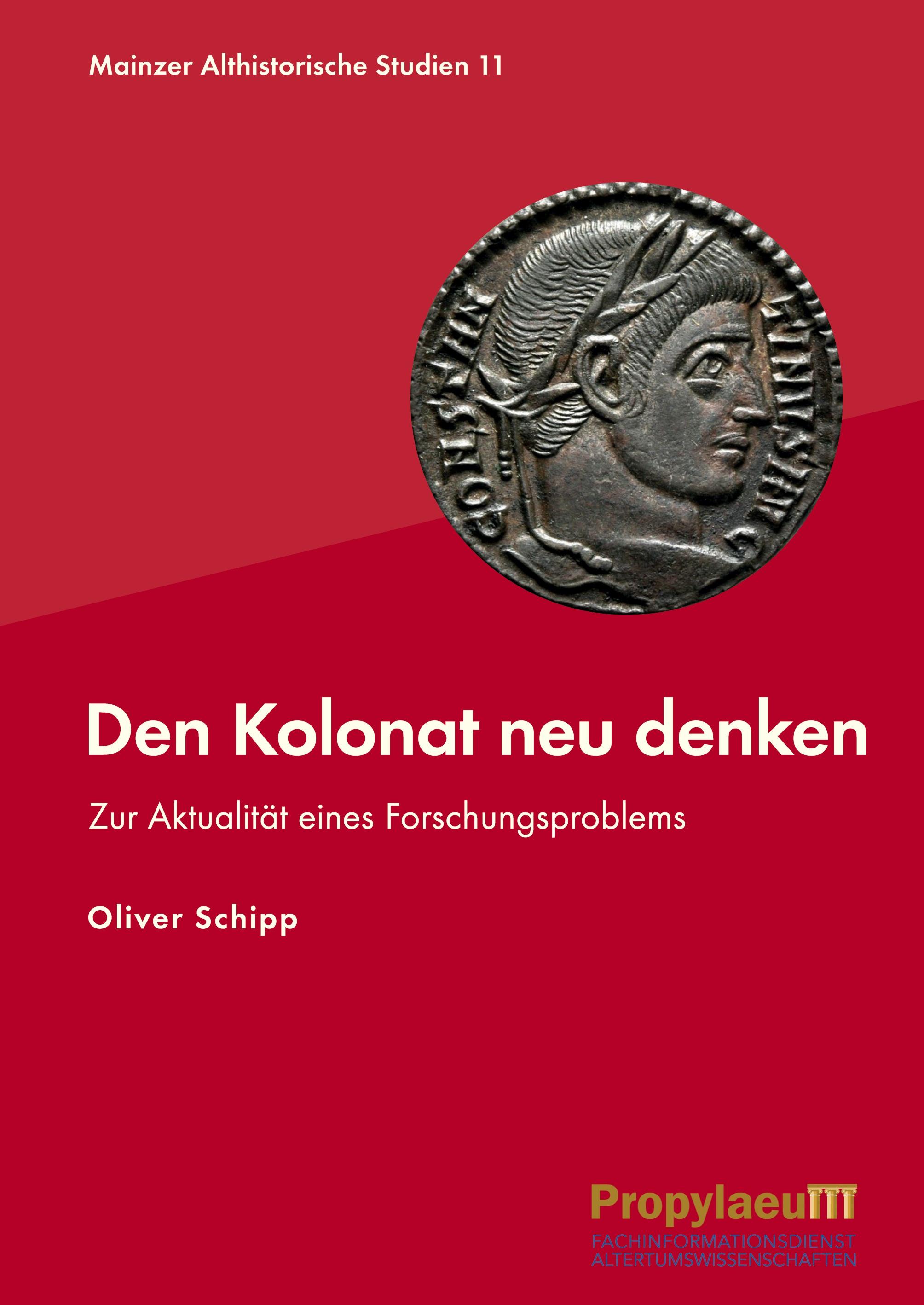 Vorderes Coverbild Den Kolonat neu denken
