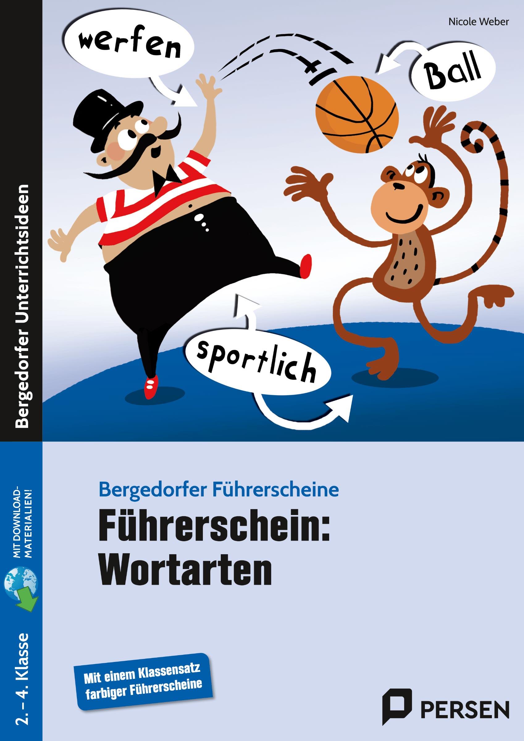 Vorderes Coverbild Führerschein: Wortarten