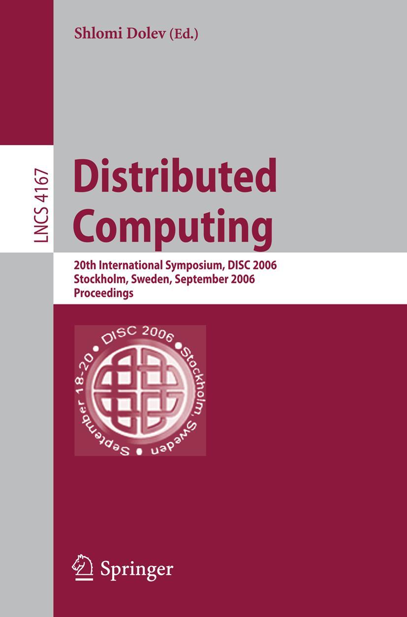 Vorderes Coverbild Distributed Computing