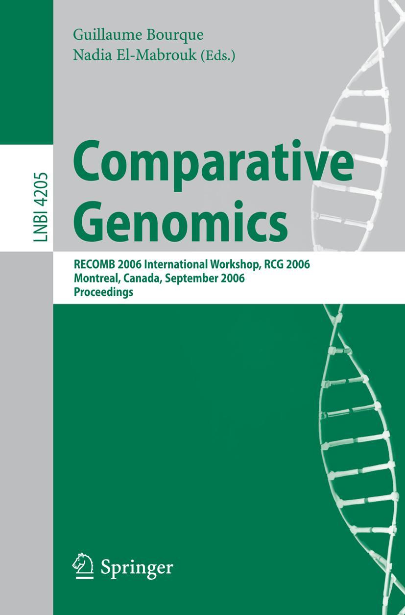 Vorderes Coverbild Comparative Genomics