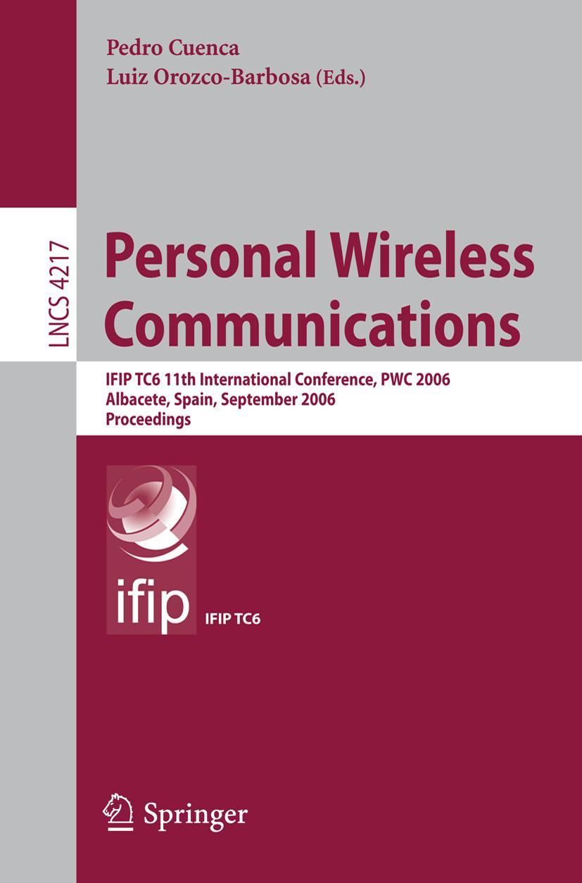 Vorderes Coverbild Personal Wireless Communications