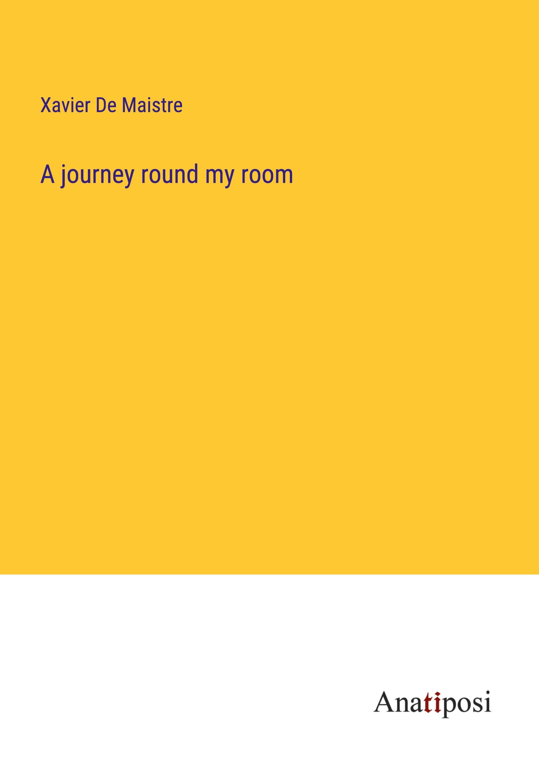 Vorderes Coverbild A journey round my room