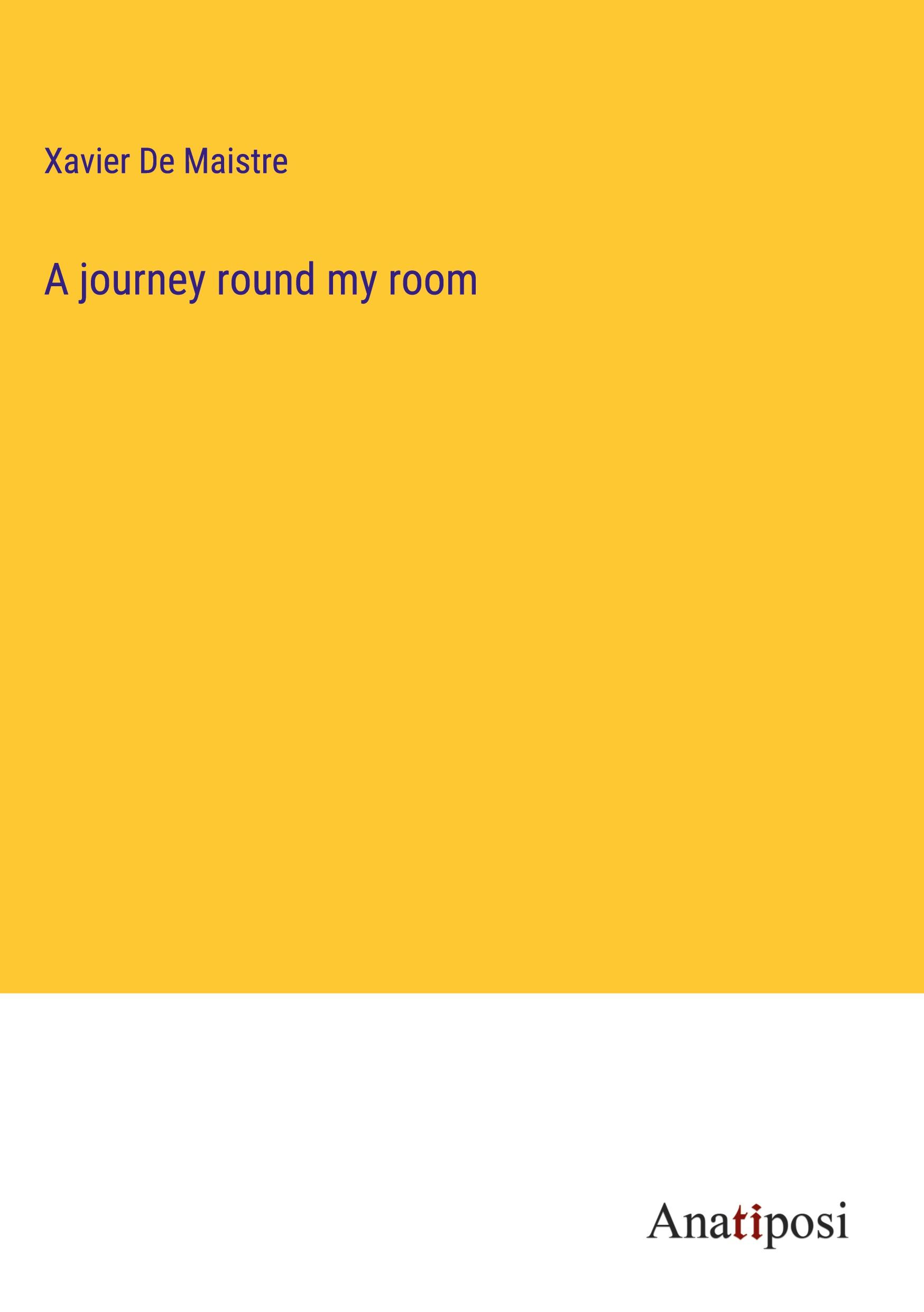 Vorderes Coverbild A journey round my room