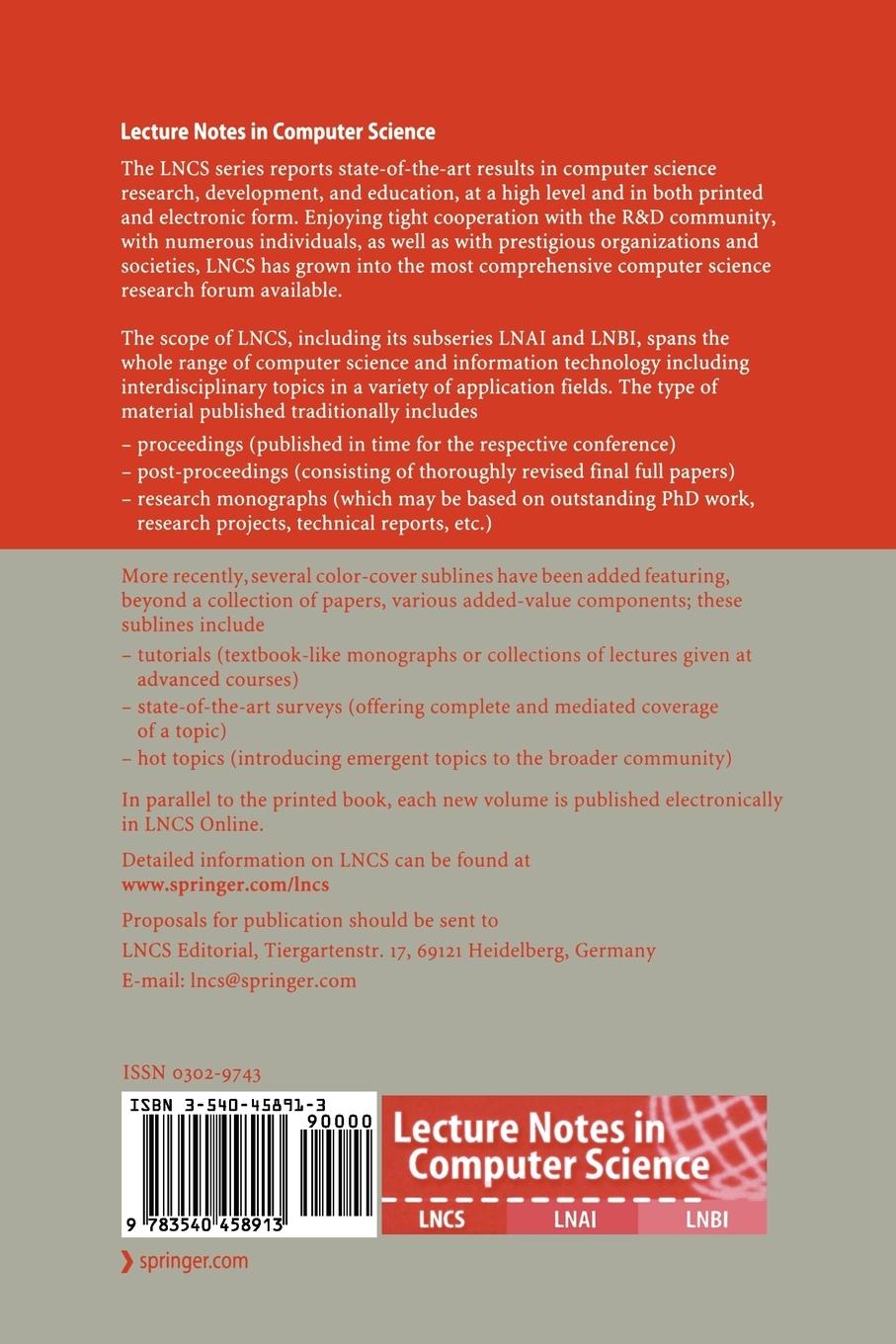 Rückseitencover Autonomic Networking