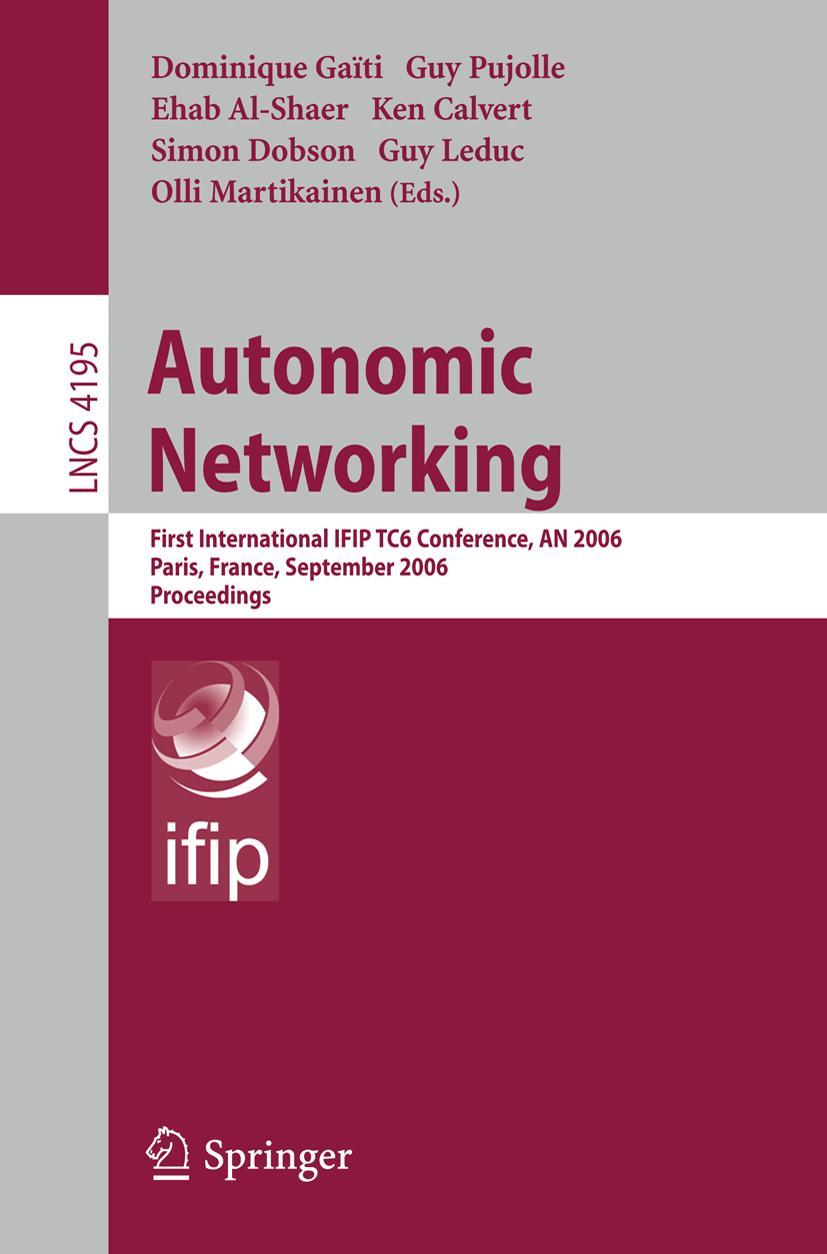 Vorderes Coverbild Autonomic Networking