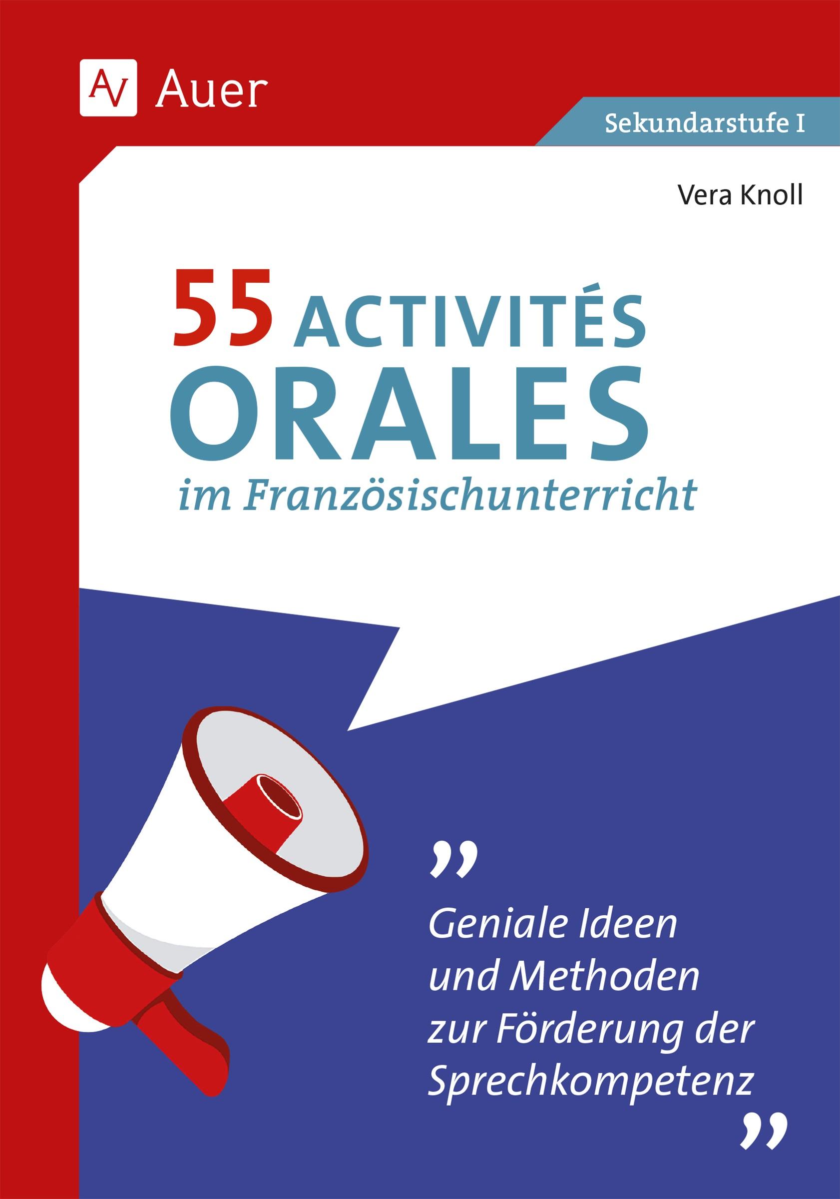 Vorderes Coverbild 55 Activités orales im Französischunterricht