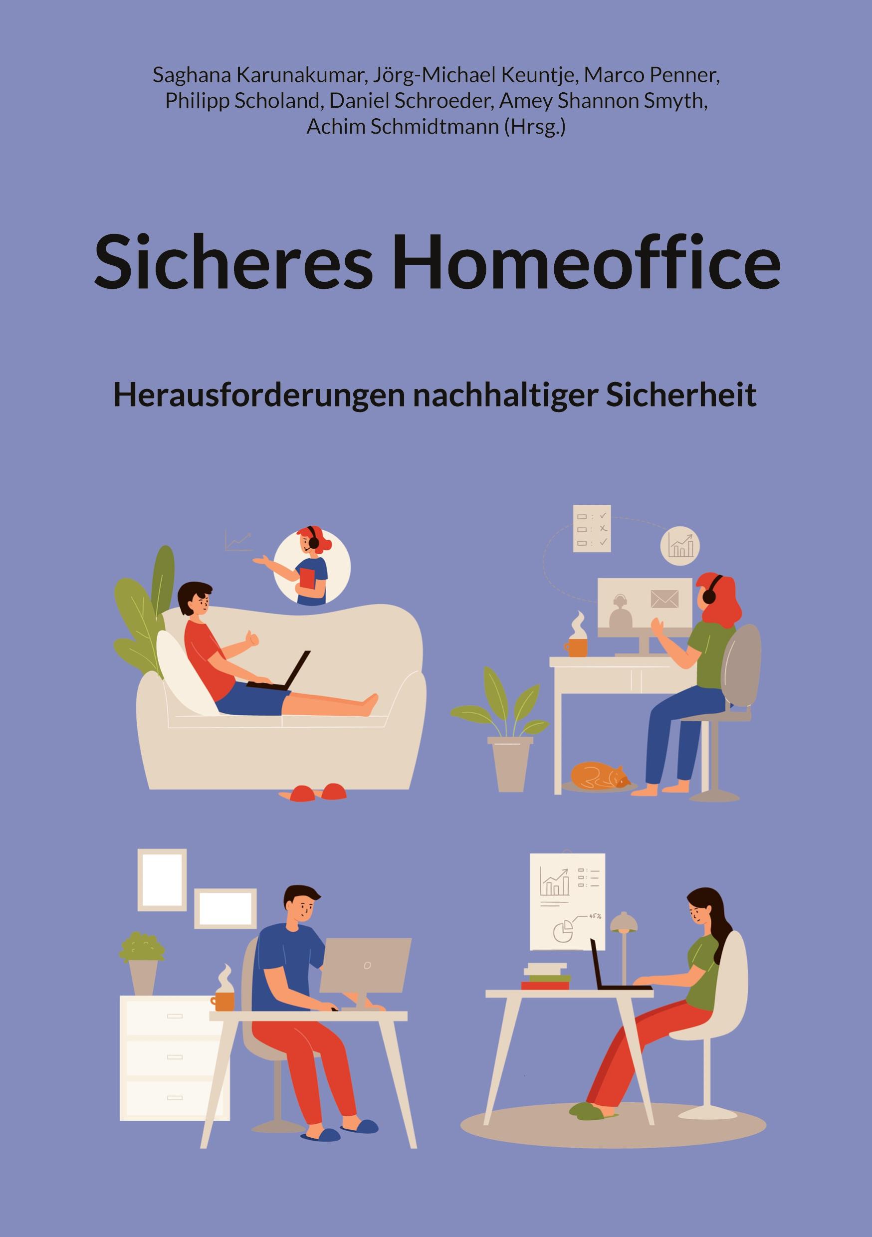 Vorderes Coverbild Sicheres Homeoffice