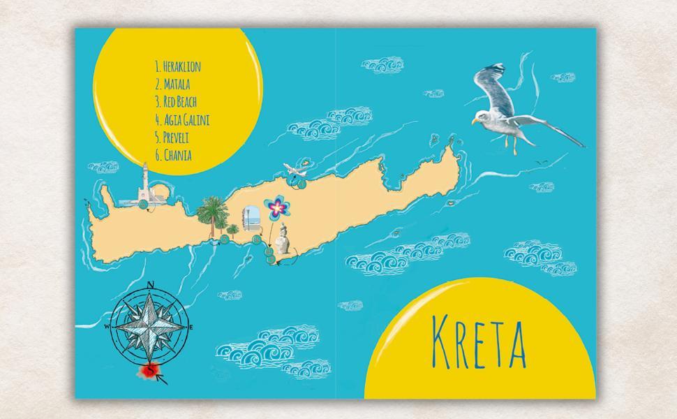 Beispielinhalt (Bild) Matti und Max: Abenteuer auf Kreta