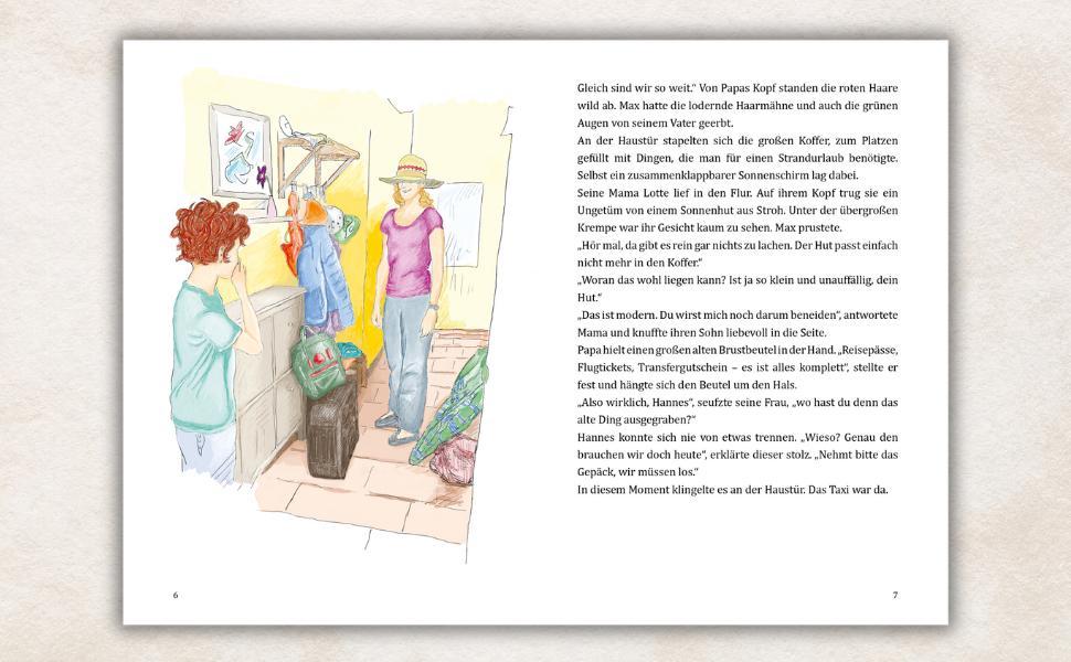 Beispielinhalt (Bild) Matti und Max: Abenteuer auf Kreta