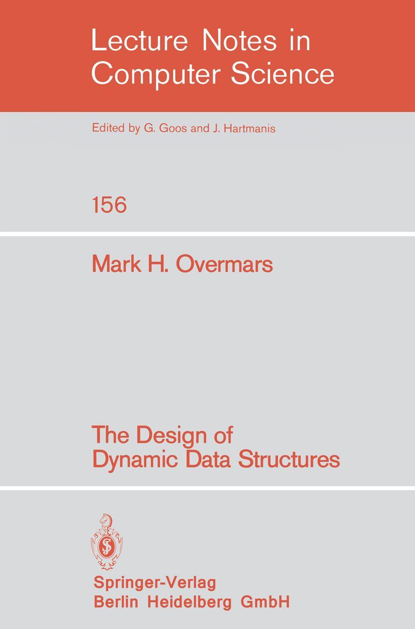 Vorderes Coverbild The Design of Dynamic Data Structures