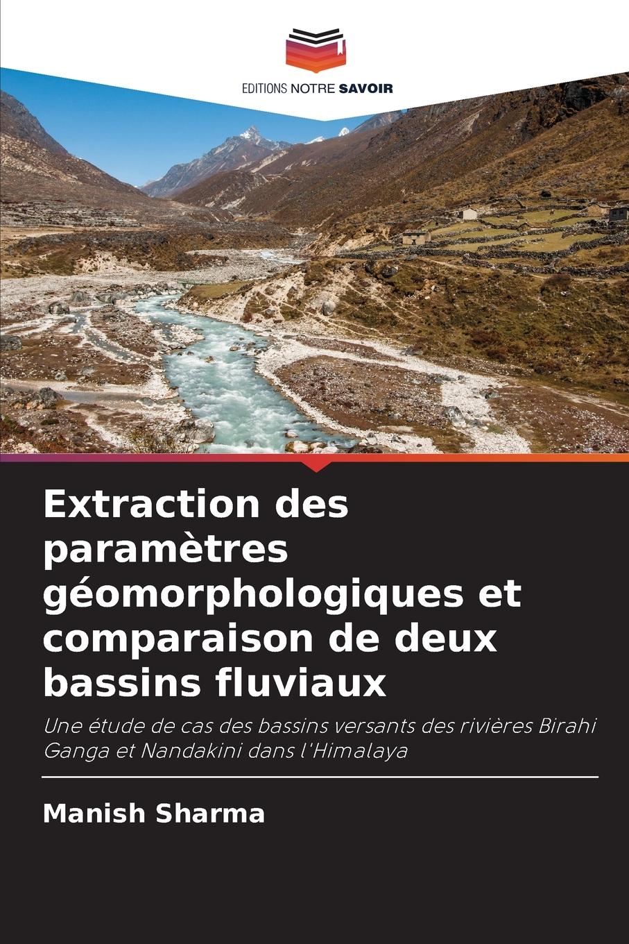 Vorderes Coverbild Extraction des paramètres géomorphologiques et comparaison de deux bassins fluviaux