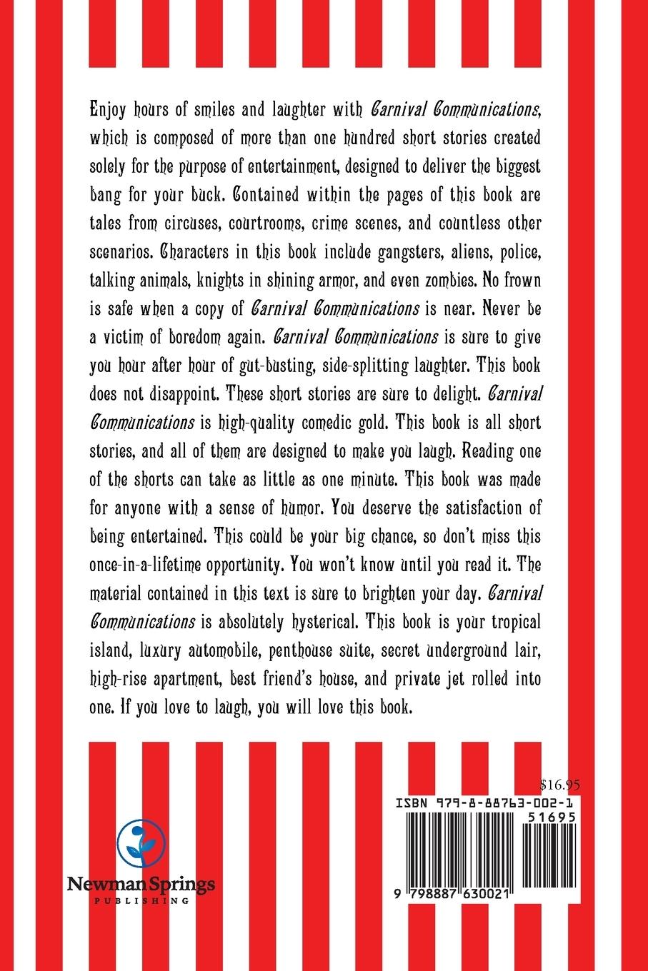 Rückseitencover Carnival Communications