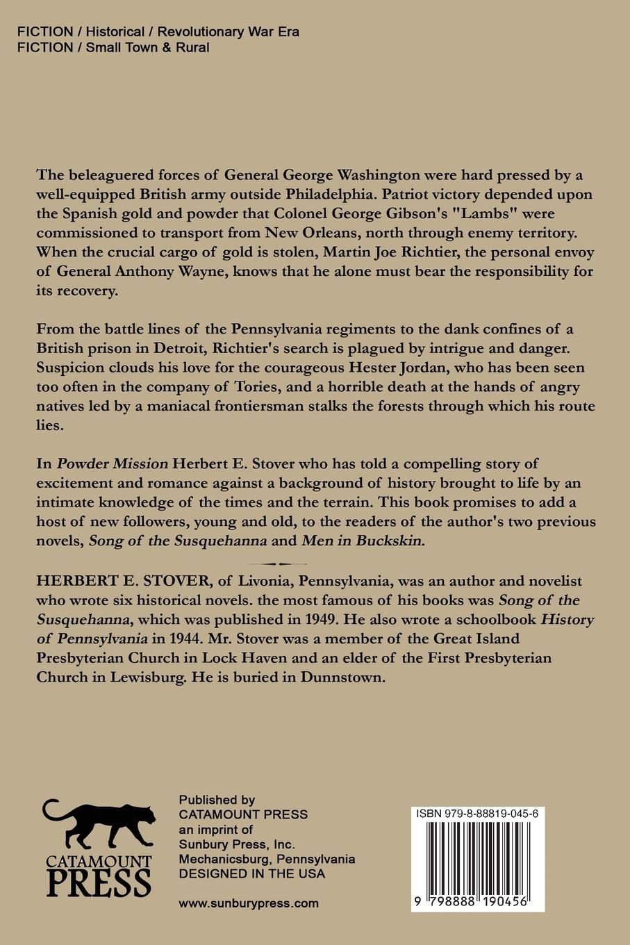 Rückseitencover Powder Mission