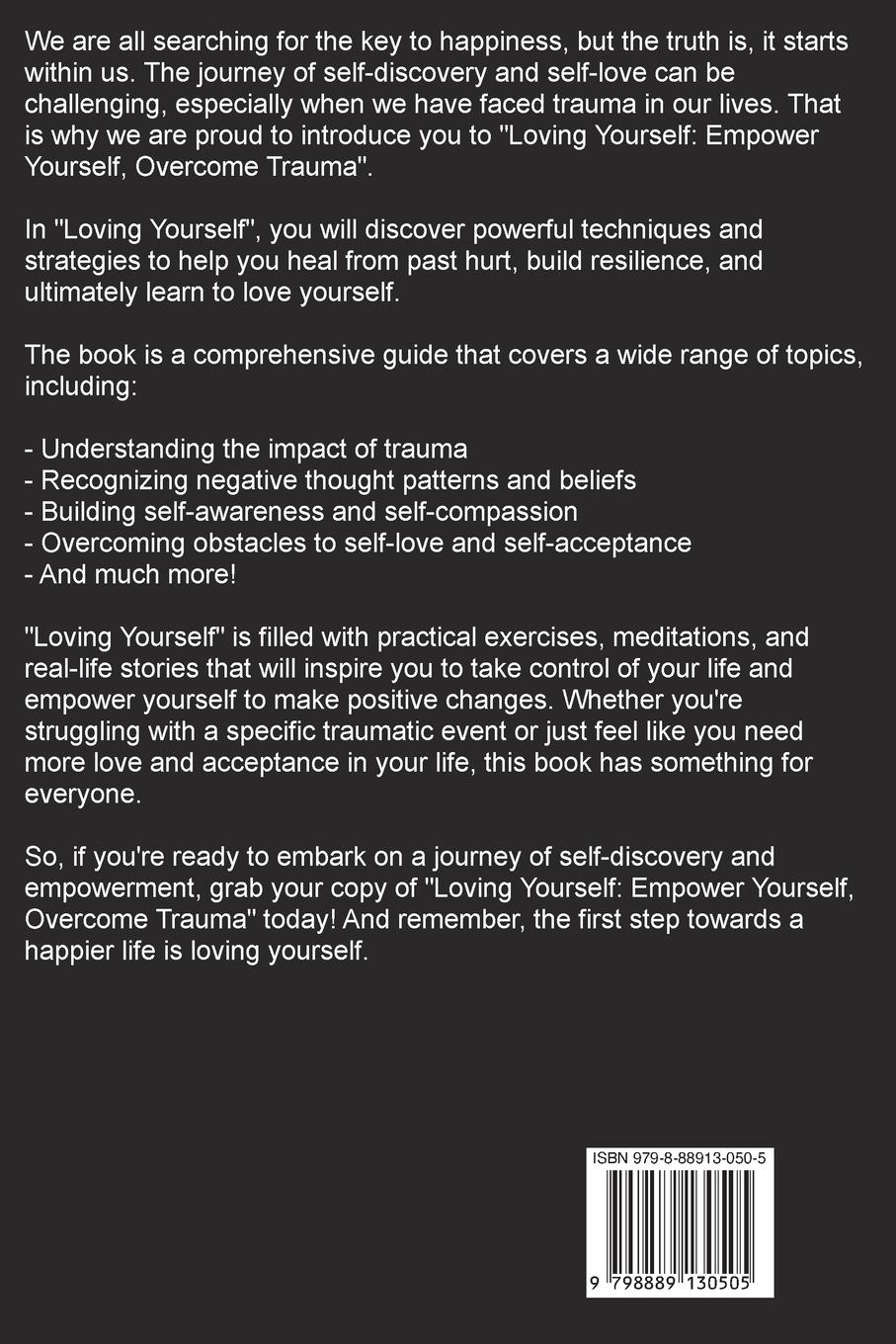 Rückseitencover Loving Yourself