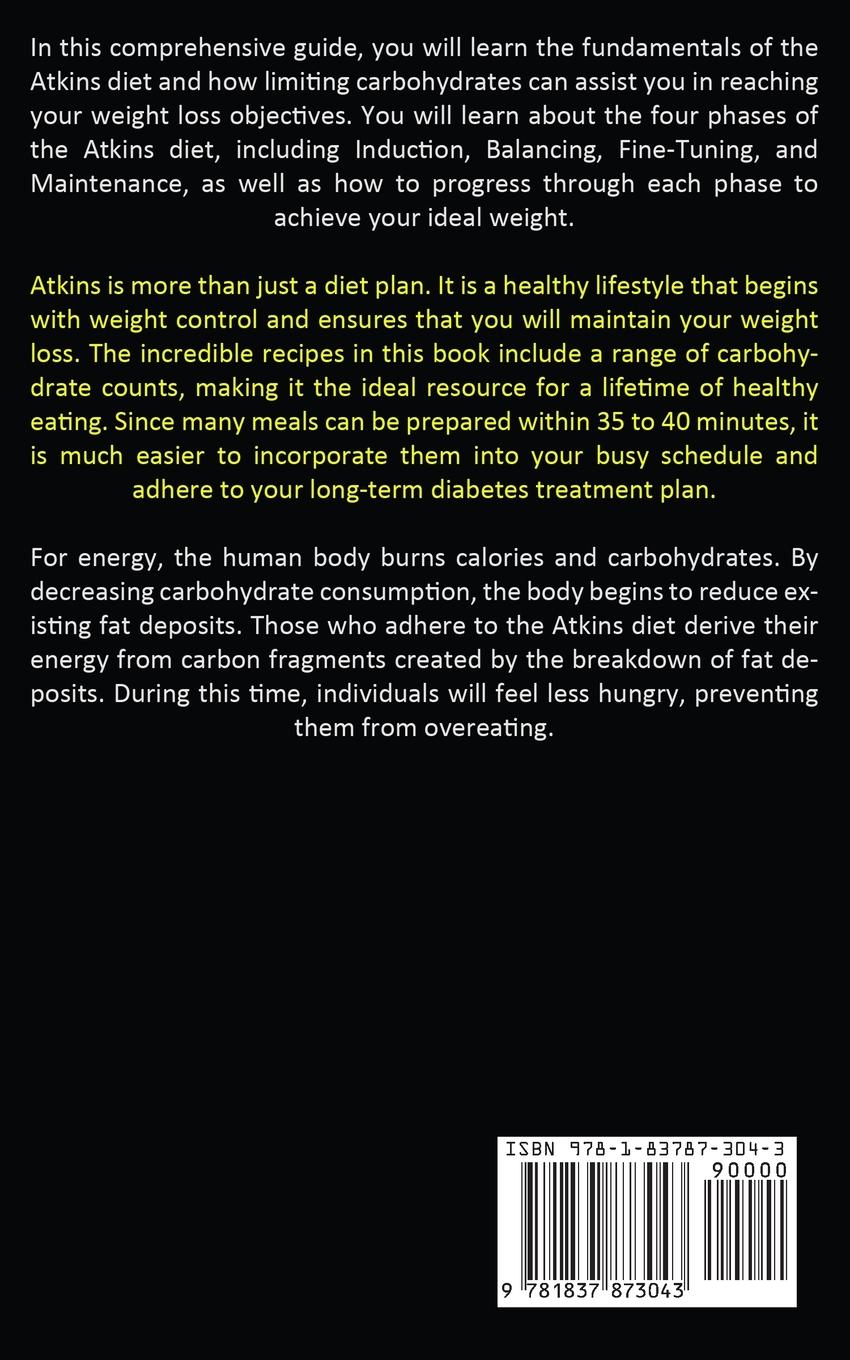 Rückseitencover Atkins Diet