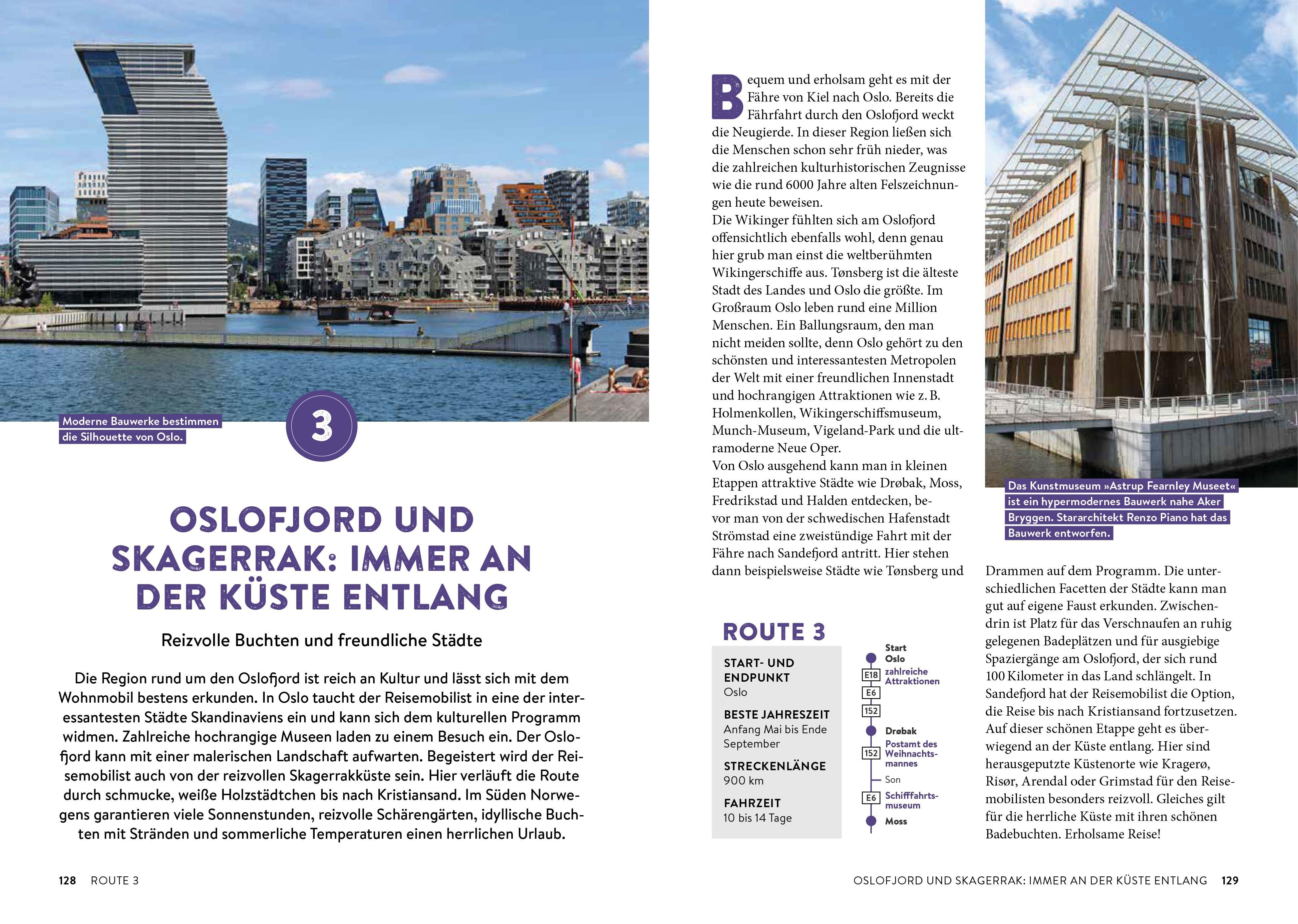 Beispielinhalt (Bild) Norwegen mit dem Wohnmobil Die schönsten Routen zwischen Südkap und Nordkap