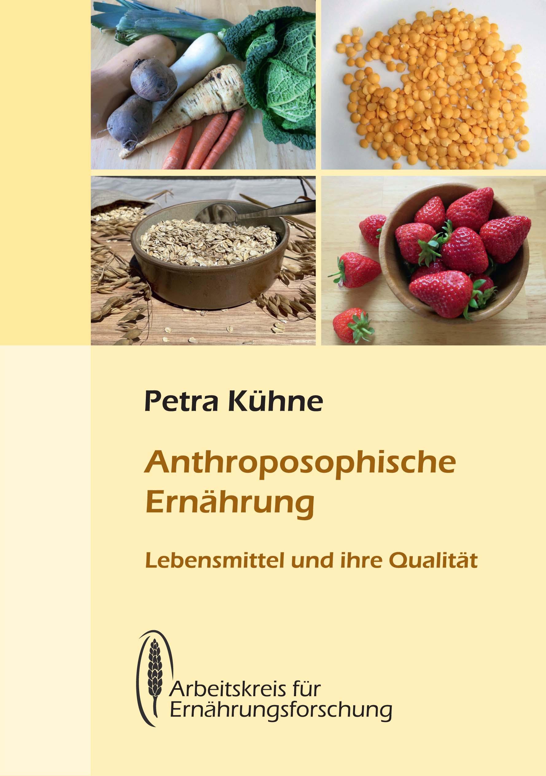 Vorderes Coverbild Anthroposophische Ernährung